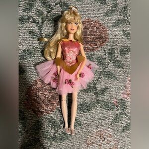 Disney Princess Aurora Sleeping Beauty Ballet Doll Pink Tutu Costume Genuine 🤍🩰